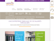 Tablet Screenshot of lagoutte-fils.fr